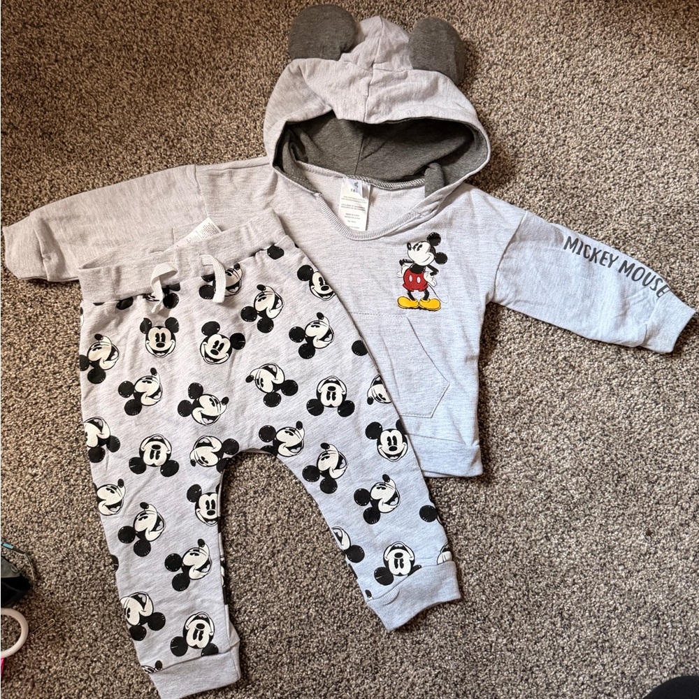 NEW Mickey Mouse Outfit - 18m